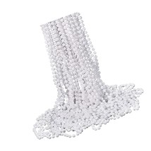 36 Pack Long Pearl Necklace Fake Pearl Necklace Bulk Costume - $73.41
