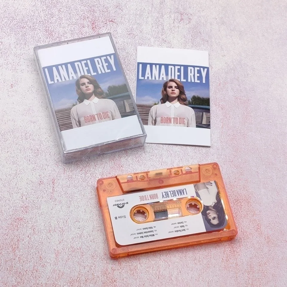 Classic Lana Del Rey Music Tape Born to Die Album Cosplay Cassettes Soundtracks - £11.18 GBP
