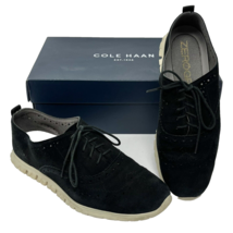 Cole Haan Women&#39;s Zero Grand Wing OxII Black Suede 7.5B - €24,41 EUR