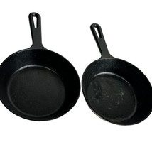 artisanal cast iron 5.75 in mini skillet set of 2 Home Cooking Chef - £22.34 GBP