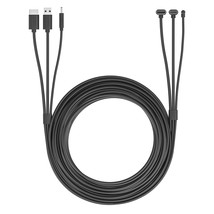 3-In-1 Flat Htc Vive Compatible Cable - Replacement For Htc Vive 3 In 1 Hdmi+Usb - £95.16 GBP