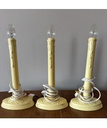 Lot Of 3 Vintage Christmas Single Window Plastic Candle Drip Candles Wor... - $462.00 MXN