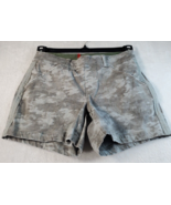 Spanx Shorts Womens Size Small Gray Camo Print Slash Pocket Pull On Belt... - £15.88 GBP