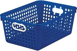 Really Good Stuff 164458Bl Large Plastic Desktop Storage Baskets, 1314&quot; By 10&quot; - $35.93