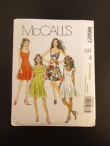 McCall&#39;s M6027 Pattern Misses&#39; Miss Petite Dresses Flared Mid-Knee D5 12-20 UC - $5.38