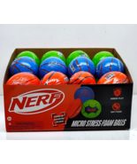 Lot of 12 Nerf Micro Foam Sports Ball Set, Soft Stress Relief Balls Mult... - $365.50 MXN