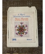 Henry Mancini  Merry Mancini Christmas 8 Track Tape - €25,32 EUR