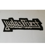 JUDAS PRIEST Band Logo SMALL Embroidered Shaped Patch THRASH METAL - £4.70 GBP