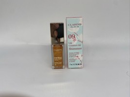 CLARINS 09 Lip Comfort Oil Shimmer 0.2 Oz New-Authentic - £14.23 GBP