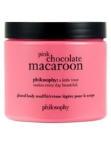 New Philosophy Pink Chocolate Macaroon Body Souffle Cream Giant 16 oz - $45.00