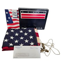 US Flag 3 x 5 Cotton Representative Benjamin L Cardin Flag Day American Eagle - £20.70 GBP