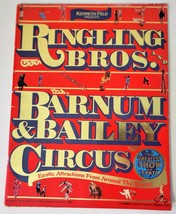 1986 116th Edition Ringling Bros. and Barnum &amp; Bailey Circus Program - 13&quot; x 10&quot; - £7.49 GBP