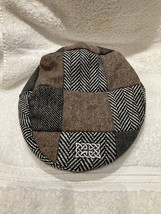 Patrick Francis IRELAND Patchwork Tweed Celtic Knot Cabbie Newsboy Hat C... - £19.96 GBP