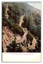 Road and Railway to ALpine Tavern Mount Lowe California UNP UDB Postcard P16 - £3.12 GBP