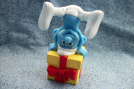 McDonald&#39;s Jokey Smurf Plastic Figurine Cake Topper 2011 Peyo 3 1/4&quot;  - £1.18 GBP