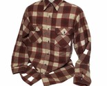 Fieldmaster Flannel Jacket Men’s Red Medium 15-15.5 Flannel Coat Insulated  - $26.70
