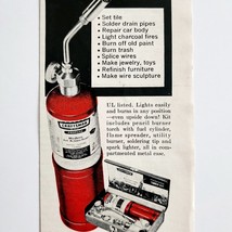 1960 Craftsman Propane Torch Kit Advertisement Sears Roebuck Vintage DWF26 - $19.99