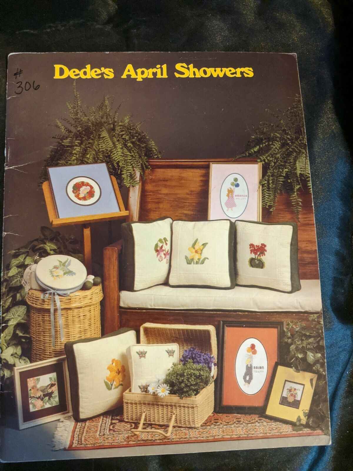 DEDE'S APRIL SHOWERS CROSS STITCH PATTERNS 1980 THE VANESSA-ANN COLLECTION  - $8.90