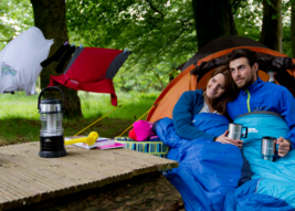 NEW STANDARD CAMPING HUNTING SLEEPING BAG WHITE FIR CO FUJI SB-10 33" X ... - $39.59