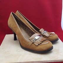 Gianni Bini Tan Suede Heels - Size 9.5 - $22.99