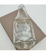 Melted clear Art Glass Siox City Orange Cream Bottle hanging Decor Spoon... - $25.79 CAD