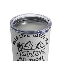 Hiking Lover Tumbler, 10 oz. Vacuum Insulated Stainless Steel Travel Coffee Mug - £23.82 GBP