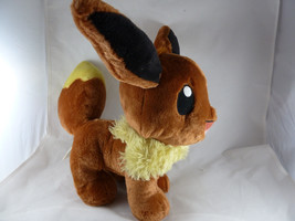 Build A Bear Pokemon Eevee Plush Stuffed Animal with Sound EUC! 12 X 17 ... - £16.57 GBP