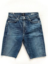 Citizens of Humanity Demy Cropped Flare Bermuda Denim Shorts ( 25 ) - £93.42 GBP