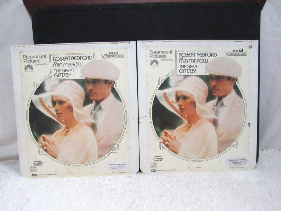 Primary image for CED VideoDisc The Great Gatsby (1974), Paramount Pictures Presents Part 1/2