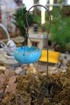Fiddlehead Fairy Garden &quot;Mini Blue Birdbath&quot; #GG146 - $11.88