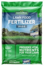 GroundWork 100525090 Lawn Food 43 lb. 15,000 sq. ft. Granules - $78.68