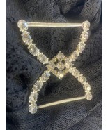 Buckle Slider Rhinestone 1.5” Unique 2”height By 2.25” - $94.99 MXN