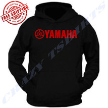 Red Pocket Yamaha Racing Black Hoodie Yzf R1 R6 Yfz Banshee - £25.49 GBP