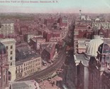 1908 Postcard Birds Eye View of Fulton Street Brooklyn NY - Brooklyn Can... - $14.80