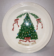 Vintage Christmas Plate 1978 Lillian Vernon Carrigaline Pottery Ireland - £11.00 GBP