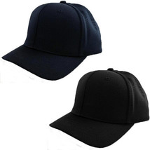 SMITTY | HT-308 | 8 Stitch Flex Fit Umpire Hat | Baseball Softball Umpire Choice - £15.63 GBP