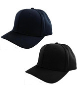 SMITTY | HT-308 | 8 Stitch Flex Fit Umpire Hat | Baseball Softball Umpir... - £15.68 GBP