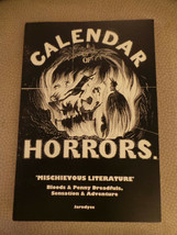 Mischievous Literature Calendar of Horrors Jarndyce UK Catalog 2009 NF - £14.37 GBP