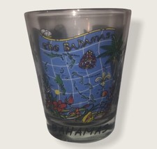 The Bahamas Map Themed Vintage Souvenir Shot Glass - £4.60 GBP