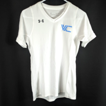 White Under Armour Fitted Volleyball Club Shirt Womens Small - £12.14 GBP