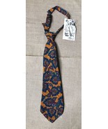 Vintage Baar &amp; Beards The Tie For Her Groovy Orange Patterned Womens Nec... - $12.87