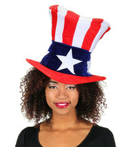 Elope Usa Uncle Sam Plush Hat - £18.16 GBP