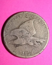 1858 Flying Eagle Cent Penny Exact Scarce Early Type Exact Coin as Pictured 146 - £19.58 GBP