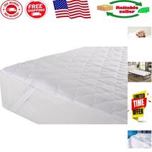 Quilted Cot Size Mattress Pad 30x75 - Breathable and Washable Comfort - $737.21 MXN