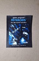Atari 2600 Asteroids reproduction label - €3,42 EUR