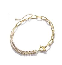 Half Stitching Charm Bracelet for Women, Gold for - £34.76 GBP