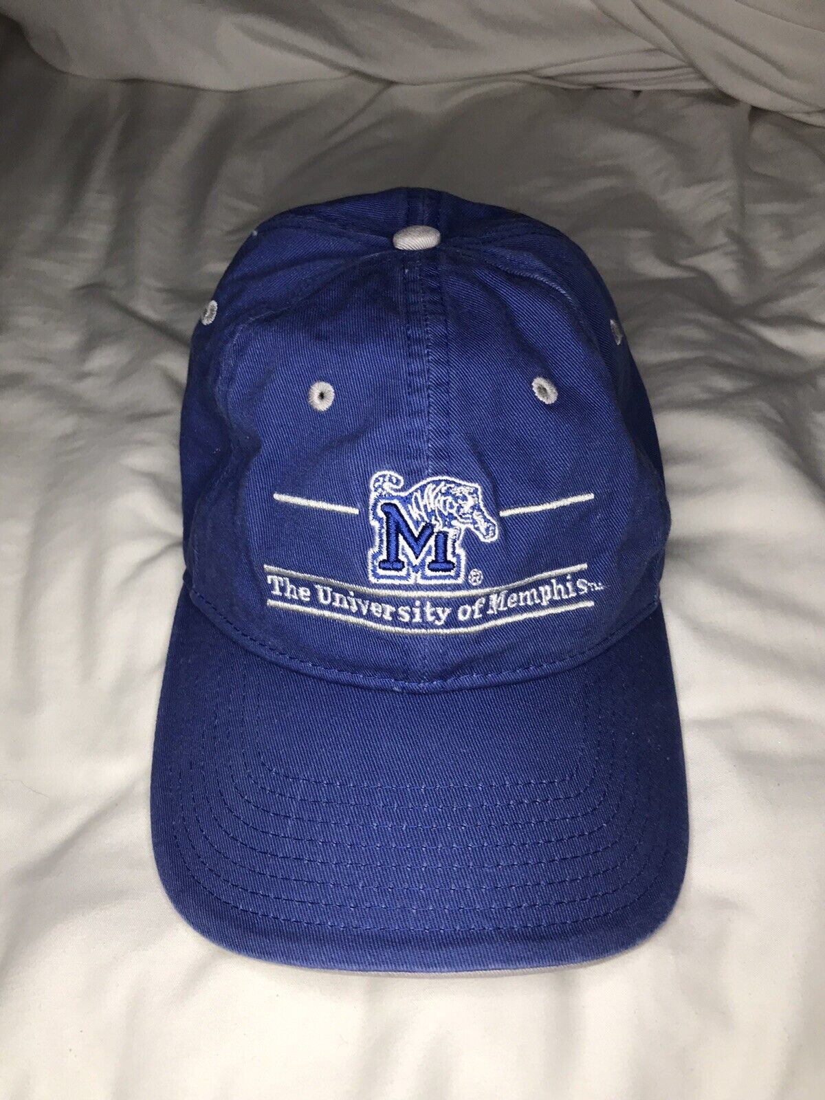 Primary image for Vintage The Game Memphis State Tigers MSU Authentic Blue Adjustable Cap Hat