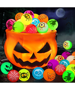 Halloween Party Favors Kids Toys 64Pcs Halloween Toys Glow in the Dark P... - $30.96