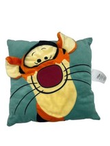 Disney Decor Pillow Accent Tigger Green Orange Stuffed Plush Winnie The ... - £22.38 GBP