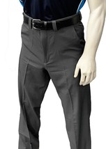 Smitty | BBS-355 | 4-Way Stretch Flat Front Plate Umpire Pants Charcoal ... - £55.05 GBP